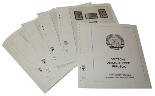Lindner-T DDR 1980-1984 Vordrucke 121-80 Neuware