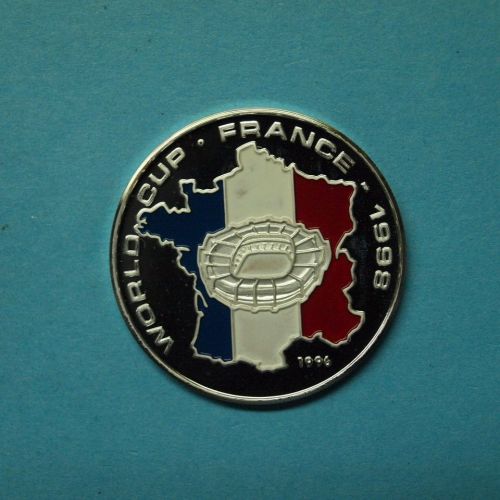 Laos 1996 50 Kip Fußball WM 1998 in Farbe PP
