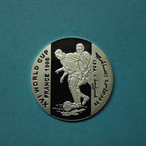 Somalia 1998 10000 Shilling Fußball WM 1998 PP