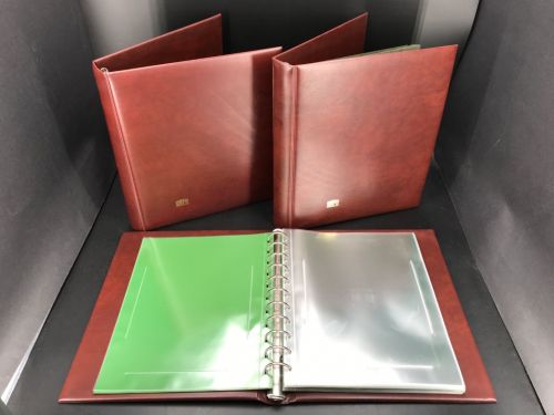 Safe-Variant Ringbinder Braun 3 Stück mit je 40 Hüllen neuwertig