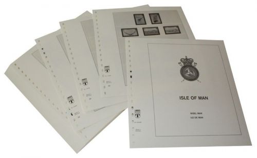 Lindner-T Isle of Man 1986-1996 Vordrucke 145M-86 Neuware