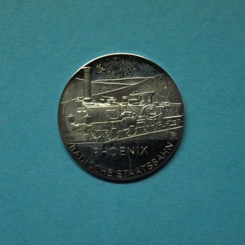 Medaille Badische Staatsbahn Phoenix PP