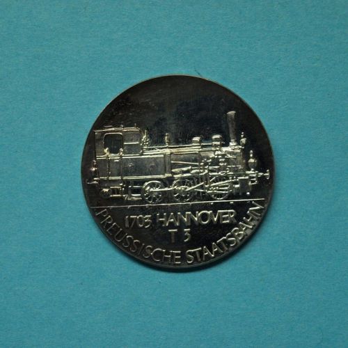 Medaille Preussische Staatsbahn 1705 Hannover T 3 PP