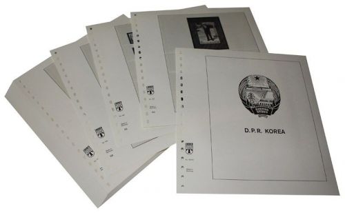 Lindner-T Nordkorea 1999-2001 Vordrucke 193-99 Neuware