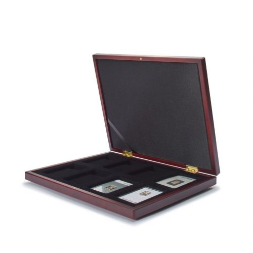 Leuchtturm Münzkassette VOLTERRA für 8 Goldbarren Blisterverpackung 362499 Neu