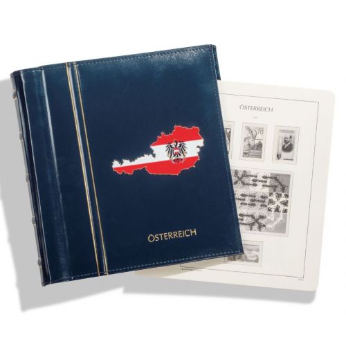 Leuchtturm SF-Vordruckalbum Blau "Österreich 1945-1979" 313289 Neu