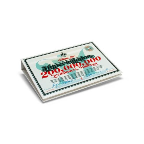 Leuchtturm Taschenalbum Inflationsgeld für 20 Banknoten 369425 Neu