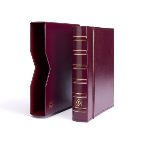 Leuchtturm Ringbinder/ Kassette Rot Vario Classic 336281 Neu