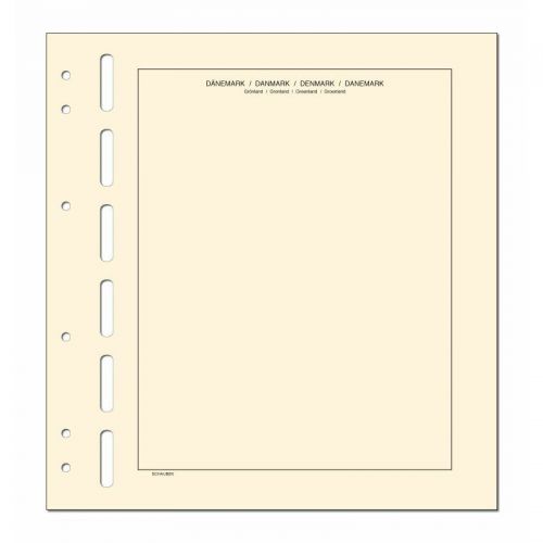 Schaubek Kopftitelblätter Grönland - 10 Blatt KT840 Neu