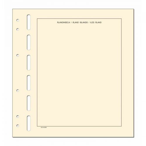 Schaubek Kopftitelblätter Aland - 10 Blatt KT846 Neu