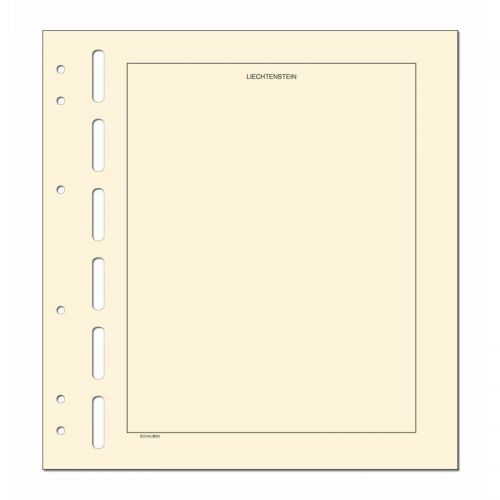 Schaubek Kopftitelblätter Liechtenstein - 10 Blatt KT836 Neu