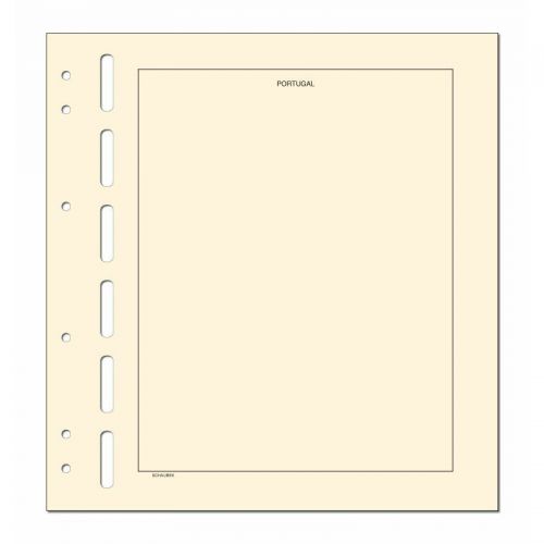 Schaubek Kopftitelblätter Portugal - 10 Blatt KT824 Neu