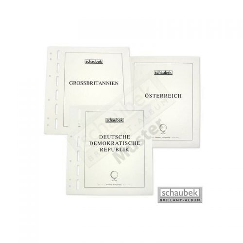 Schaubek Titelblatt Altdeutschland TB601 Neu