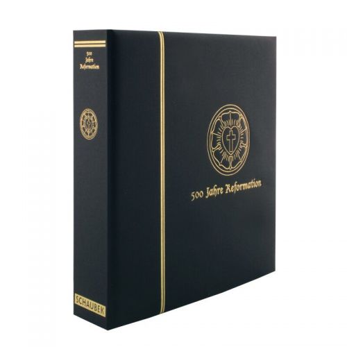 Schaubek Kunstleder Schraubbinder mit Motivprägung "Reformation" DS1015/M15 Neu
