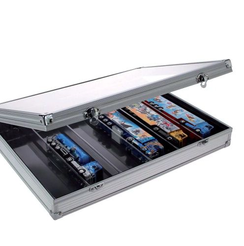 Safe Sammel-Vitrine "Alu" (für Modellautos und Lkw's) Nr. 5874 Neu