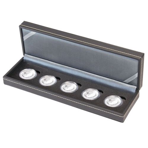 Lindner Münzkassette NERA S S2362-10EK für 10 Euro Münzen inkl. Münzkapseln Neu