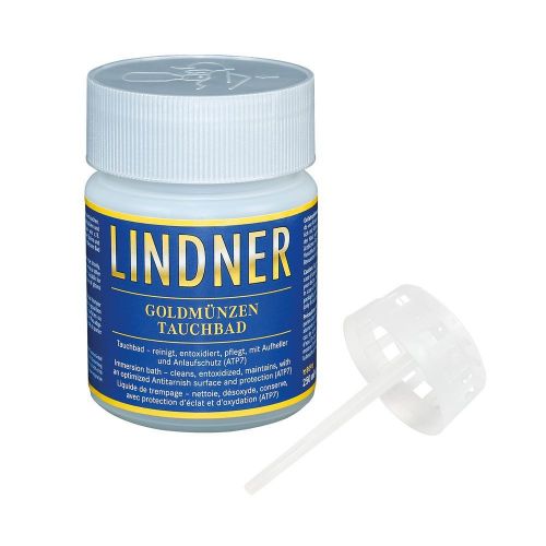 Lindner Reinigungsbad für Goldmünzen (250 ml) 8096 Neu