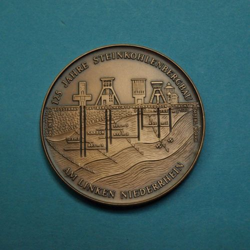 Bronzemedaille 1982 Gewerkschaft Rheinpreussen, Verbundbergwerk vz