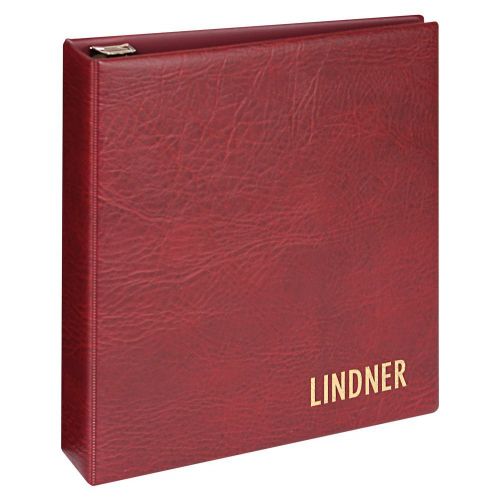 Lindner UNIPLATE Ringbinder Weinrot Luxus 1710 Neu