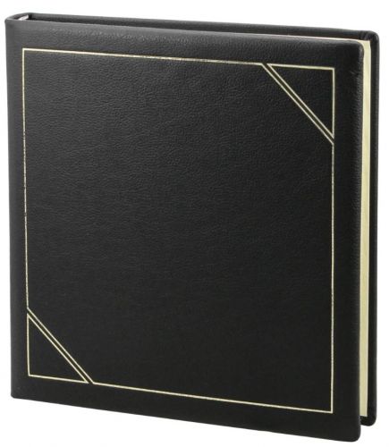 Safe "Favorit" Ringbinder Schwarz aus Leder Nr. 1503 Neu