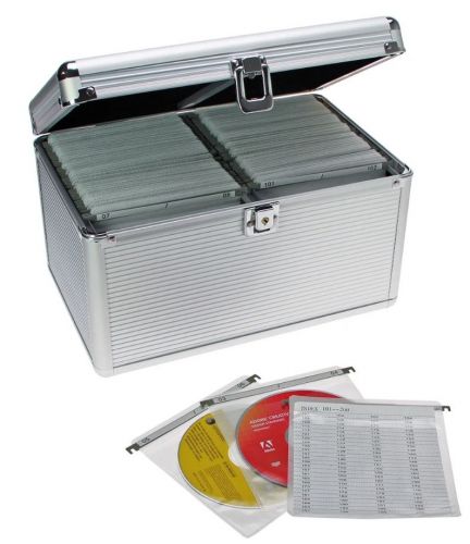 Safe Alu-Koffer für 200 CDs Nr. 215 Neu