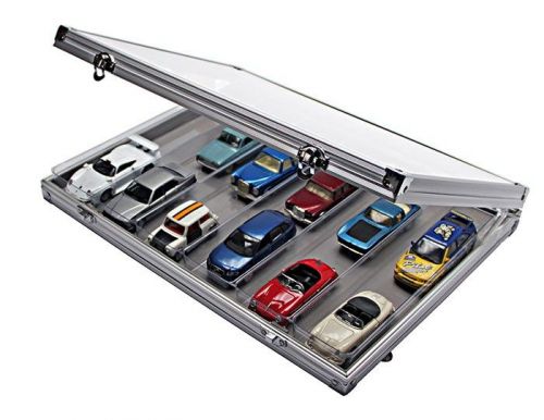 Lindner Alu-Sammelvitrine mit 6 Fächern (275 x 57 mm) 4890-6 Neu