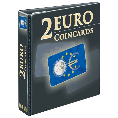 Lindner Ringbinder Publica M für Coin-Cards 3539R, leer Neu
