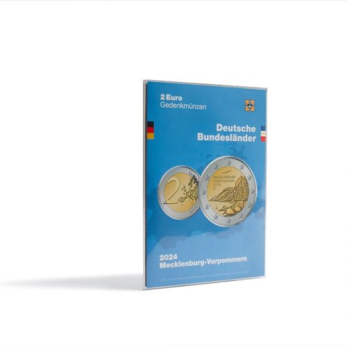 Leuchtturm Münzkarte für 5 dt. 2-Euro-Gedenkmünzen „Königsstuhl“ 370380 Neu