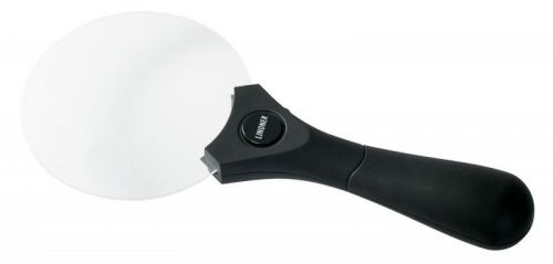 Lindner Randlose LED-Leuchtlupe mit 2,5- und 4-facher Vergrößerung S7131 Neu