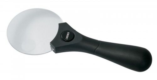Lindner Randlose LED-Leuchtlupe mit 3- und 4,5-facher Vergrößerung S7130 Neu