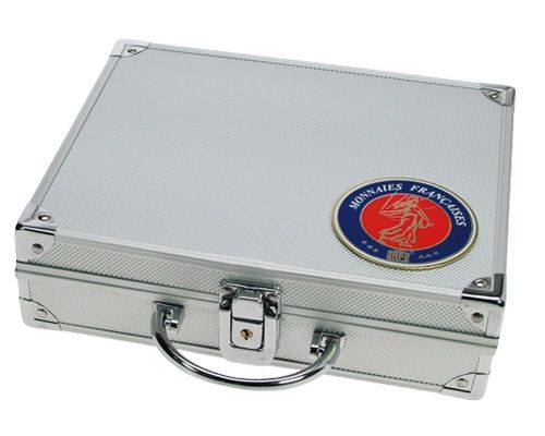 Safe Alu-Münzkoffer Frankreich (ohne Inhalt) Nr. 231 Neu