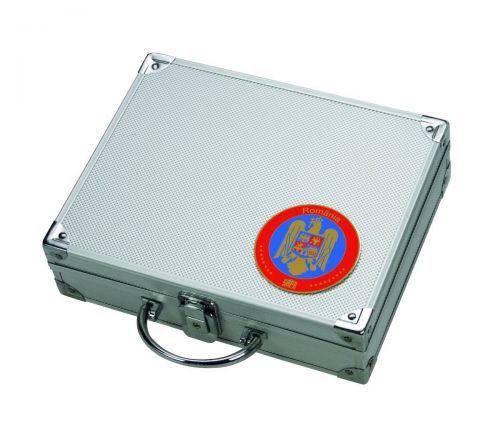 Safe Alu-Münzkoffer Romania (ohne Inhalt) Nr. 266 Neu