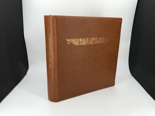 Lindner Ringbinder Hellbraun 1102Y-H (Baukunst des Abendlandes) neuwertig