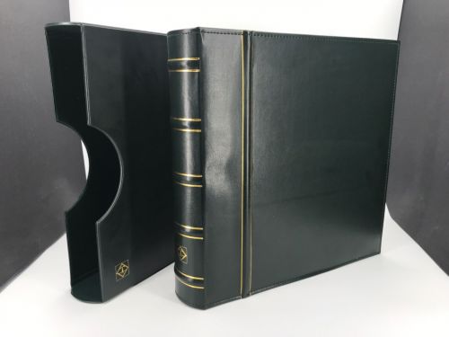Leuchtturm Ringbinder/ Kassette Grün Classic EXCELLENT DE 300726 neuwertig