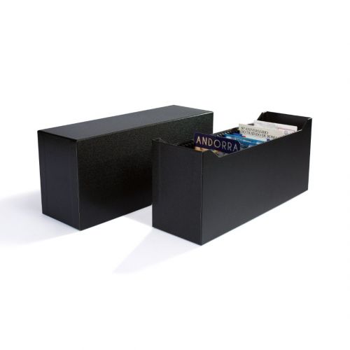 Leuchtturm Archivbox LOGIK für 40 große Coincards, Hochformat 371402 Neu