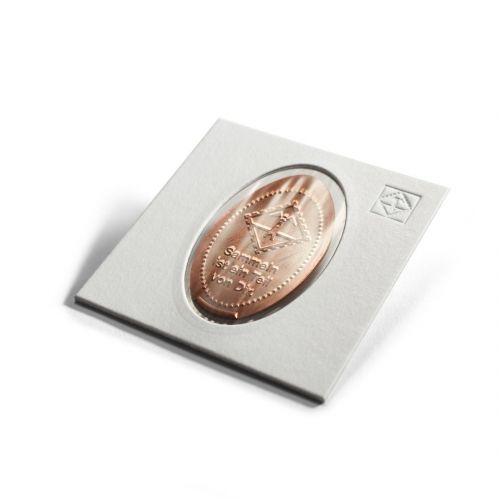Leuchtturm Münzrähmchen MATRIX weiß SKL Pressed Pennies (25er Pack) 370435 Neu