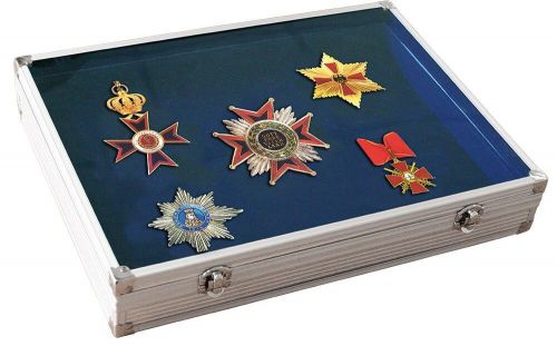 Safe Sammel-Vitrine "Alu" für Pins Nr. 5881SP Neu