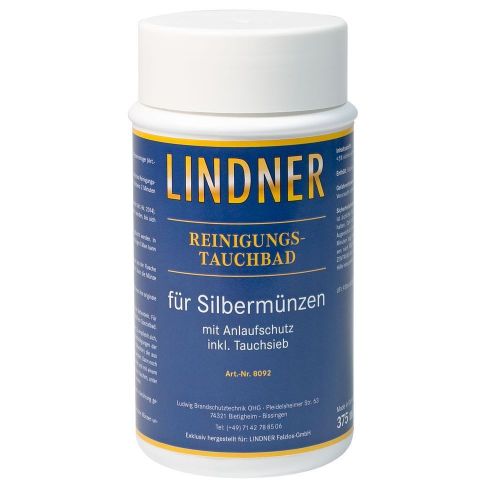 Lindner Reinigungsbad für Silbermünzen (375 ml) 8092 Neu