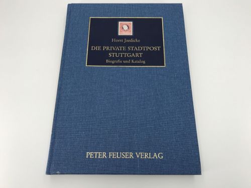 Peter Feuser Verlag Die Private Stadtpost Stuttgart neuwertig