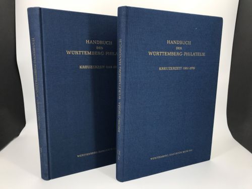 Handbuch der Württemberg-Philatelie (Kreuzerzeit 1851-1875) Band 1 + 2 gebraucht