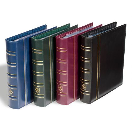 Leuchtturm Ringbinder Grün Optima Classic mit 20 Hüllen (Optima XL 2S) Neu