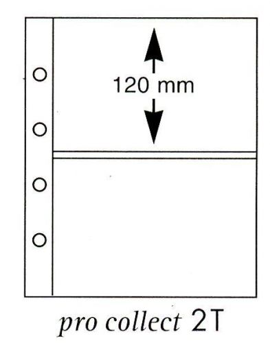 Deutsche Post Hüllen Klar "pro collect plus" 2T (10er Pack)ungebraucht/ neuwertig