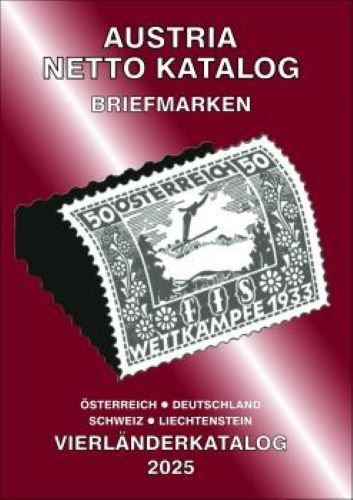 Austria Netto Katalog (ANK) Briefmarken Vierländer 2025 Neu
