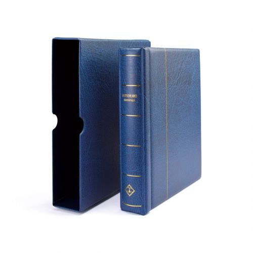Leuchtturm Deutschland Bundesrepublik Drehstabbinder/ Kassette Blau 316963 Neu