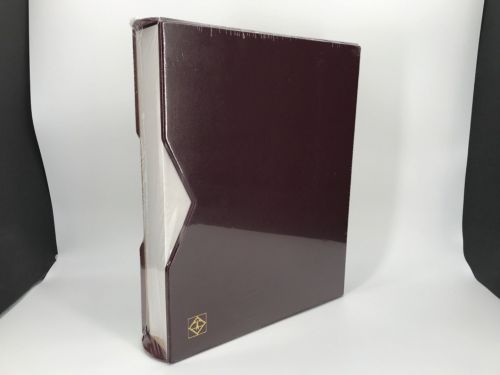 Leuchtturm Kassette / Schuber Rot für Vario Classic Ringbinder 335066 Neu