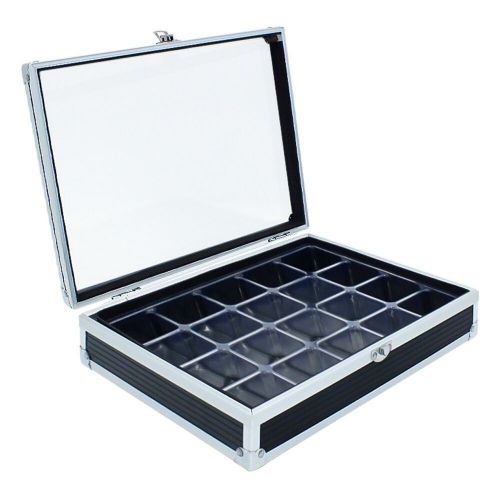 Safe Sammelvitrine "Compact-Black" mit 12 Fächern Nr. 130 Neu
