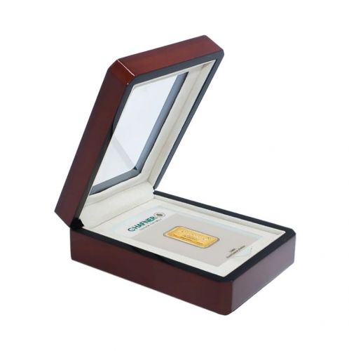 Safe Holz-Etui für 1 Goldcard Nr. 6592 Neu