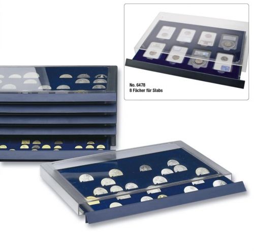 Safe Stapelelement mit 8 Fächern à 62 x 82 mm für Slabs Nr. 6478 Neu