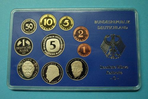 Bund 1997 KMS/ Kursmünzensatz "G" PP