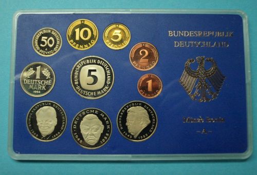 Bund 1994 KMS/ Kursmünzensatz "A" PP
